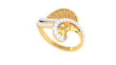 LR90444- Jewelry CAD Design -Rings, Fancy Collection, Light Weight Collection