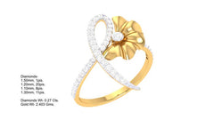 LR90454- Jewelry CAD Design -Rings, Fancy Collection, Light Weight Collection