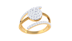 LR90478- Jewelry CAD Design -Rings, Fancy Collection, Light Weight Collection