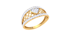 LR90481- Jewelry CAD Design -Rings, Fancy Collection, Light Weight Collection