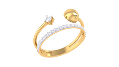 LR90488- Jewelry CAD Design -Rings, Fancy Collection, Light Weight Collection