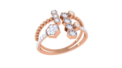 LR90503- Jewelry CAD Design -Rings, Fancy Collection, Light Weight Collection