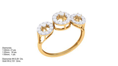 LR90507- Jewelry CAD Design -Rings, Fancy Collection, Light Weight Collection