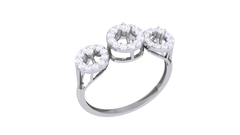 LR90507- Jewelry CAD Design -Rings, Fancy Collection, Light Weight Collection