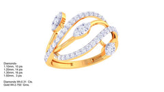 LR90559- Jewelry CAD Design -Rings, Fancy Collection, Light Weight Collection