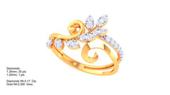 LR90600- Jewelry CAD Design -Rings, Fancy Collection, Light Weight Collection