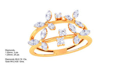 LR90610- Jewelry CAD Design -Rings, Fancy Collection, Light Weight Collection