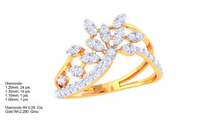 LR90612- Jewelry CAD Design -Rings, Fancy Collection, Light Weight Collection