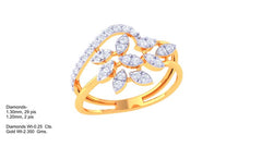 LR90615- Jewelry CAD Design -Rings, Fancy Collection, Light Weight Collection