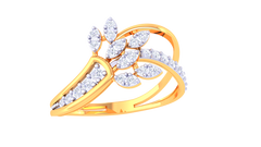 LR90616- Jewelry CAD Design -Rings, Fancy Collection, Light Weight Collection