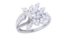 LR90619- Jewelry CAD Design -Rings, Fancy Collection, Light Weight Collection