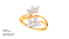 LR90622- Jewelry CAD Design -Rings, Fancy Collection, Light Weight Collection