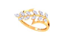 LR90625- Jewelry CAD Design -Rings, Fancy Collection, Light Weight Collection