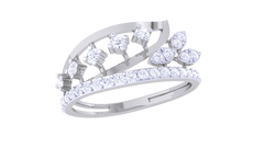 LR90627- Jewelry CAD Design -Rings, Fancy Collection, Light Weight Collection