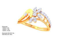 LR90628- Jewelry CAD Design -Rings, Fancy Collection, Light Weight Collection