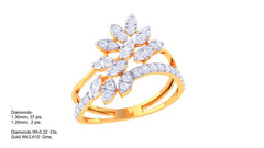 LR90631- Jewelry CAD Design -Rings, Fancy Collection, Light Weight Collection