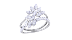 LR90631- Jewelry CAD Design -Rings, Fancy Collection, Light Weight Collection