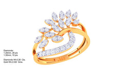 LR90634- Jewelry CAD Design -Rings, Fancy Collection, Light Weight Collection