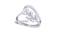 LR90640- Jewelry CAD Design -Rings, Fancy Collection, Light Weight Collection