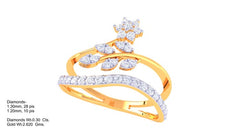 LR90642- Jewelry CAD Design -Rings, Fancy Collection, Light Weight Collection