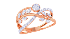 LR90643- Jewelry CAD Design -Rings, Fancy Collection, Light Weight Collection