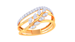 LR90645- Jewelry CAD Design -Rings, Fancy Collection, Light Weight Collection