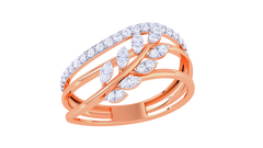 LR90645- Jewelry CAD Design -Rings, Fancy Collection, Light Weight Collection