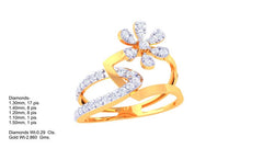 LR90646- Jewelry CAD Design -Rings, Fancy Collection, Light Weight Collection