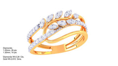 LR90648- Jewelry CAD Design -Rings, Fancy Collection, Light Weight Collection