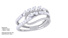 LR90648- Jewelry CAD Design -Rings, Fancy Collection, Light Weight Collection