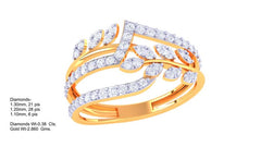 LR90650- Jewelry CAD Design -Rings, Fancy Collection, Light Weight Collection