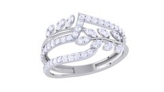 LR90650- Jewelry CAD Design -Rings, Fancy Collection, Light Weight Collection