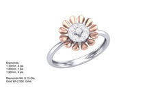 LR90651- Jewelry CAD Design -Rings, Fancy Collection, Light Weight Collection