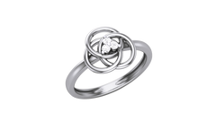 LR90655- Jewelry CAD Design -Rings, Fancy Collection, Light Weight Collection