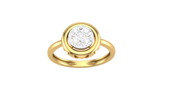 LR90657- Jewelry CAD Design -Rings, Fancy Collection, Light Weight Collection