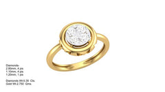 LR90657- Jewelry CAD Design -Rings, Fancy Collection, Light Weight Collection