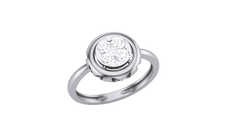 LR90657- Jewelry CAD Design -Rings, Fancy Collection, Light Weight Collection