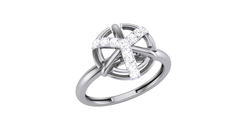 LR90661- Jewelry CAD Design -Rings, Fancy Collection, Light Weight Collection