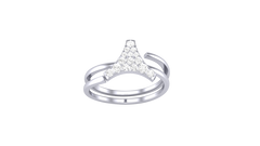 LR90662- Jewelry CAD Design -Rings, Fancy Collection, Light Weight Collection