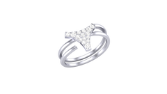 LR90662- Jewelry CAD Design -Rings, Fancy Collection, Light Weight Collection