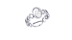 LR90663- Jewelry CAD Design -Rings, Fancy Collection, Light Weight Collection