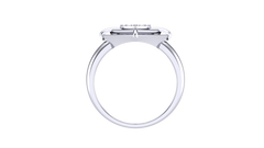 LR90664- Jewelry CAD Design -Rings, Fancy Collection, Light Weight Collection