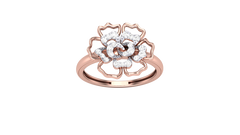 LR90665- Jewelry CAD Design -Rings, Fancy Collection, Light Weight Collection