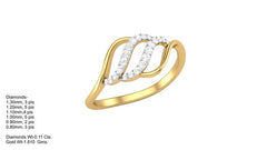 LR90669- Jewelry CAD Design -Rings, Fancy Collection, Light Weight Collection