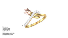 LR90670- Jewelry CAD Design -Rings, Fancy Collection, Light Weight Collection