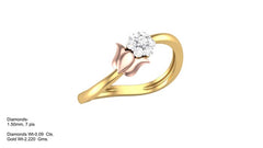 LR90672- Jewelry CAD Design -Rings, Fancy Collection, Light Weight Collection