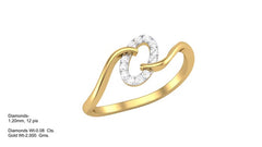 LR90673- Jewelry CAD Design -Rings, Fancy Collection, Light Weight Collection