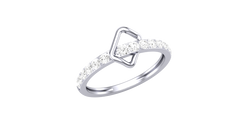 LR90680- Jewelry CAD Design -Rings, Fancy Collection, Light Weight Collection