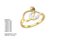 LR90683- Jewelry CAD Design -Rings, Fancy Collection, Light Weight Collection