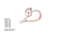 LR90684- Jewelry CAD Design -Rings, Fancy Collection, Light Weight Collection